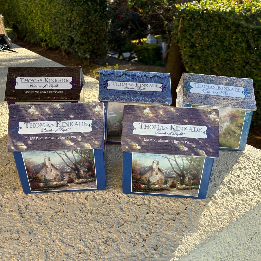 Thomas Kinkade Mini Puzzle Collection